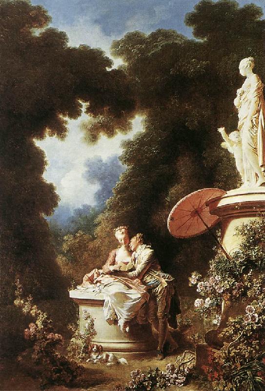 Jean Honore Fragonard The Confession of Love Germany oil painting art